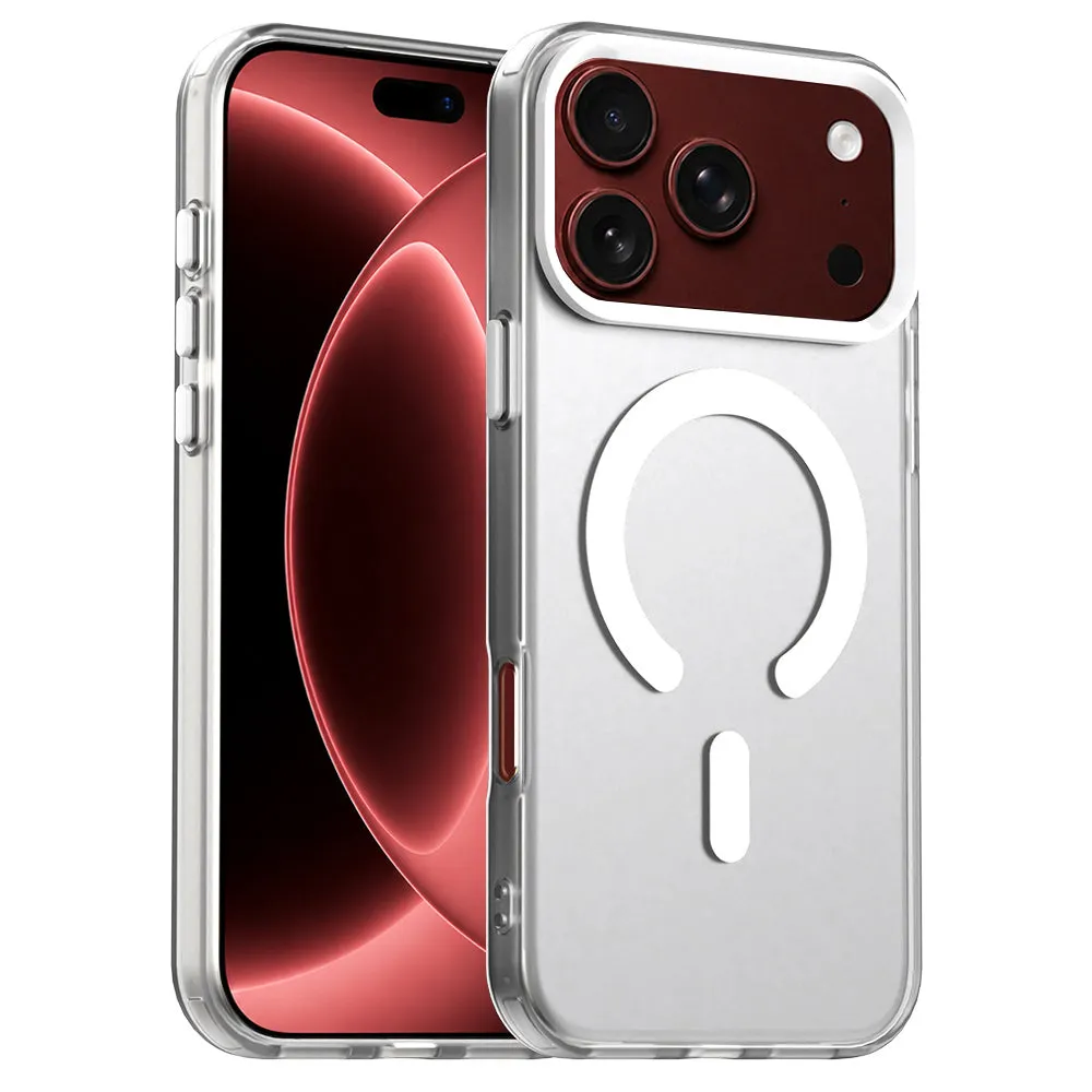 Custodia MagSafe per Apple iPhone 18 Pro Max / 17 Pro Max, Techsuit, CandyCase, Bianca - immagine 1