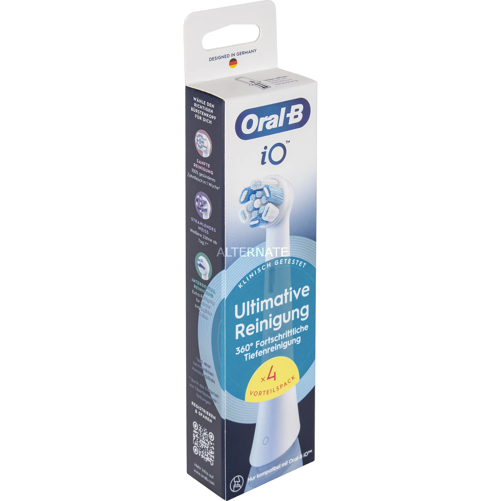 Oral-B iO Pulizia Ultimativa 4 pezzi, Testina - immagine 1