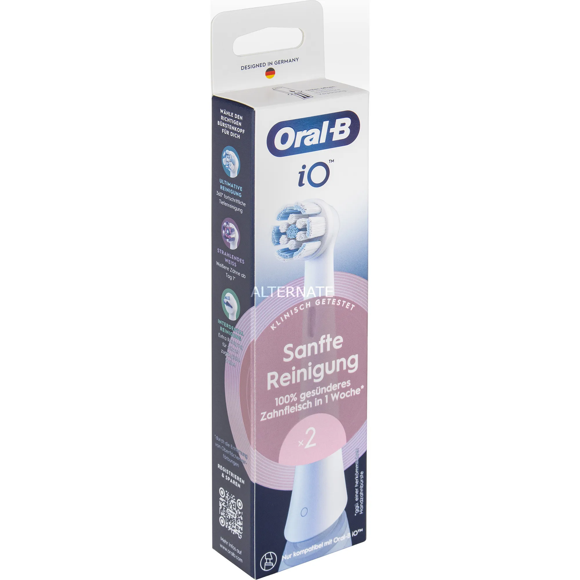 Oral-B iO Pulizia Delicata 2 pezzi, Testina - immagine 1