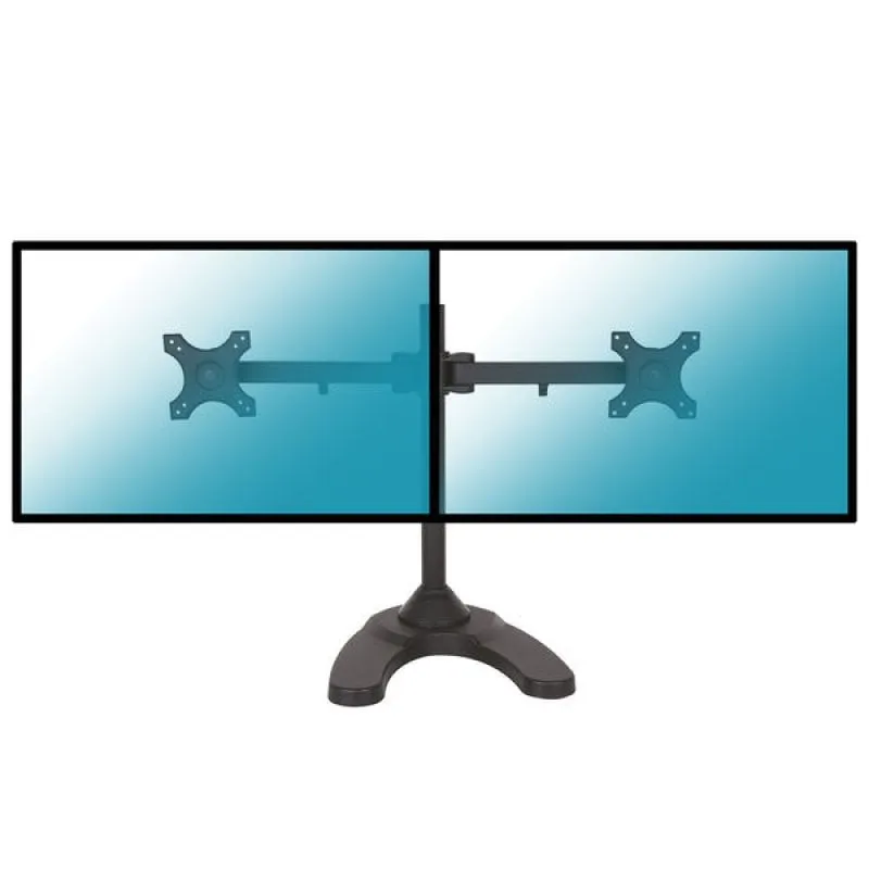 Supporto da tavolo Kimex per 2 PC 13"-24" VESA 100x100 Max. 10Kg - immagine 1