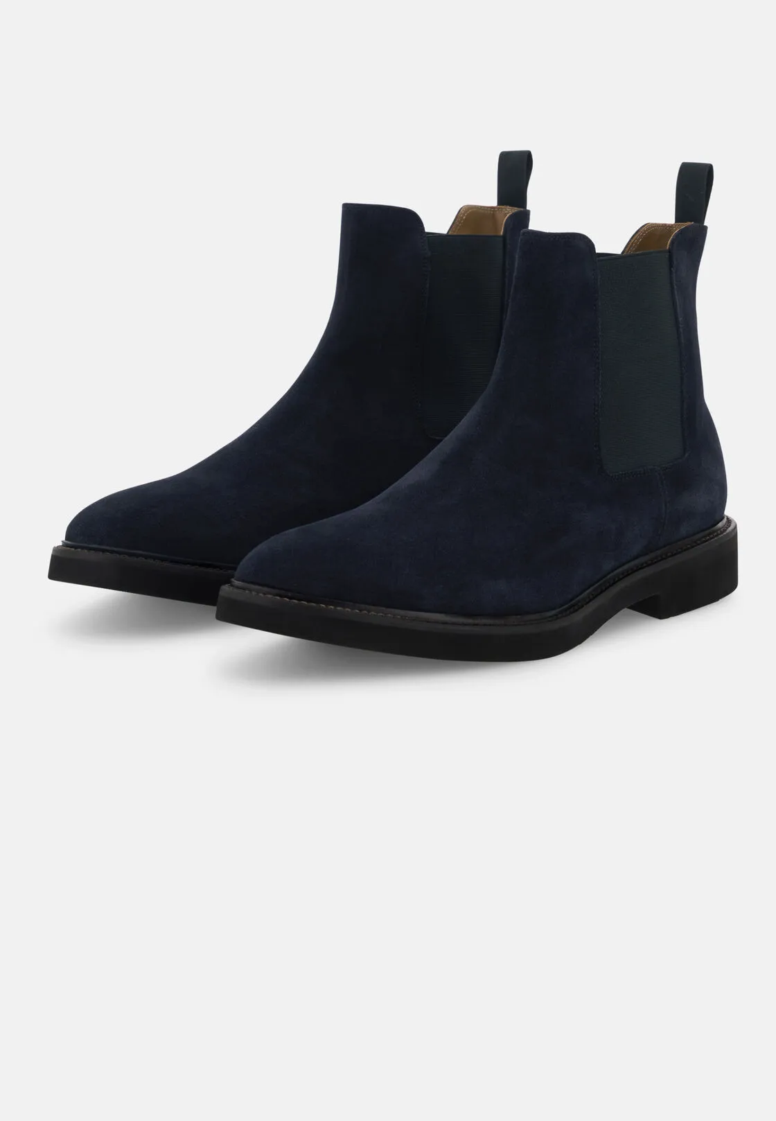 Boggi, Stivaletti In Pelle Scamosciata, Uomo, Navy, Taglia: 43-9 - immagine 3