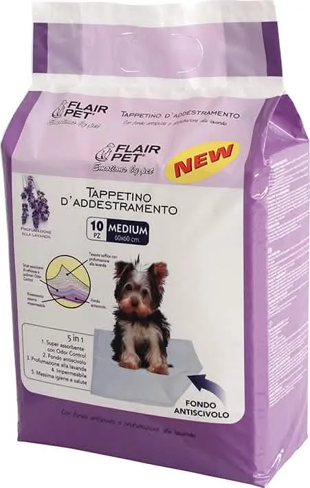 Tappetino Luxury Igienico Fragrante Lavanda 90x60 - 10 PZ - immagine 1