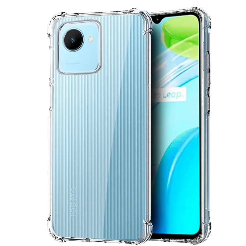 Fantastica custodia antishock trasparente per Realme C30/Narzo 50i Prime - immagine 1