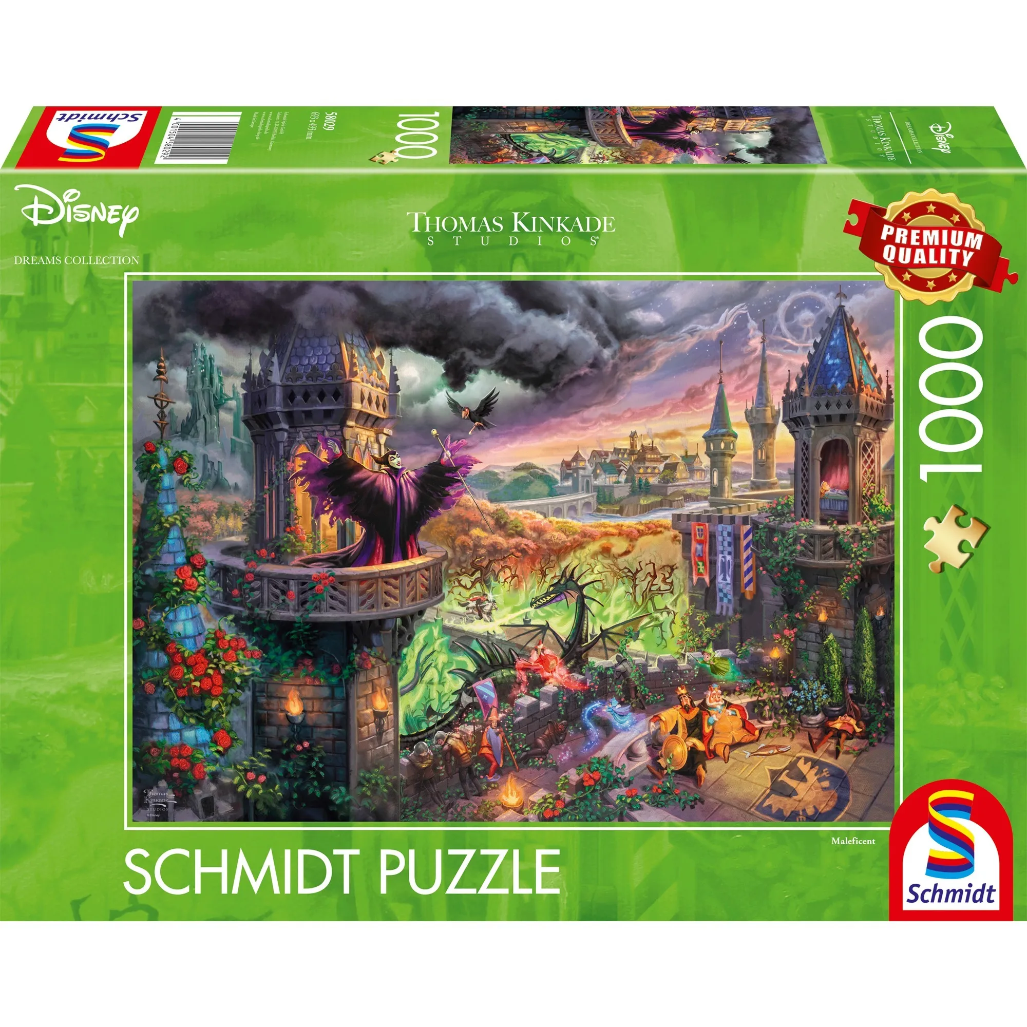 Thomas Kinkade Studios: Maleficent, Puzzle - immagine 1