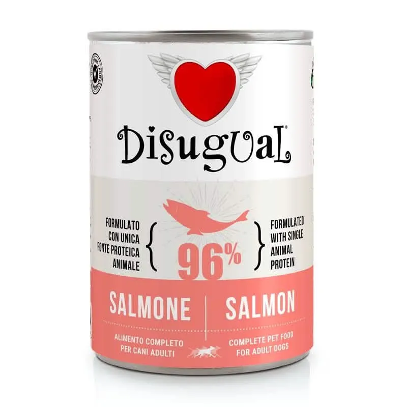 Cane Adulta Monoproteico Salmone Disugual - Lattina 400g - immagine 1