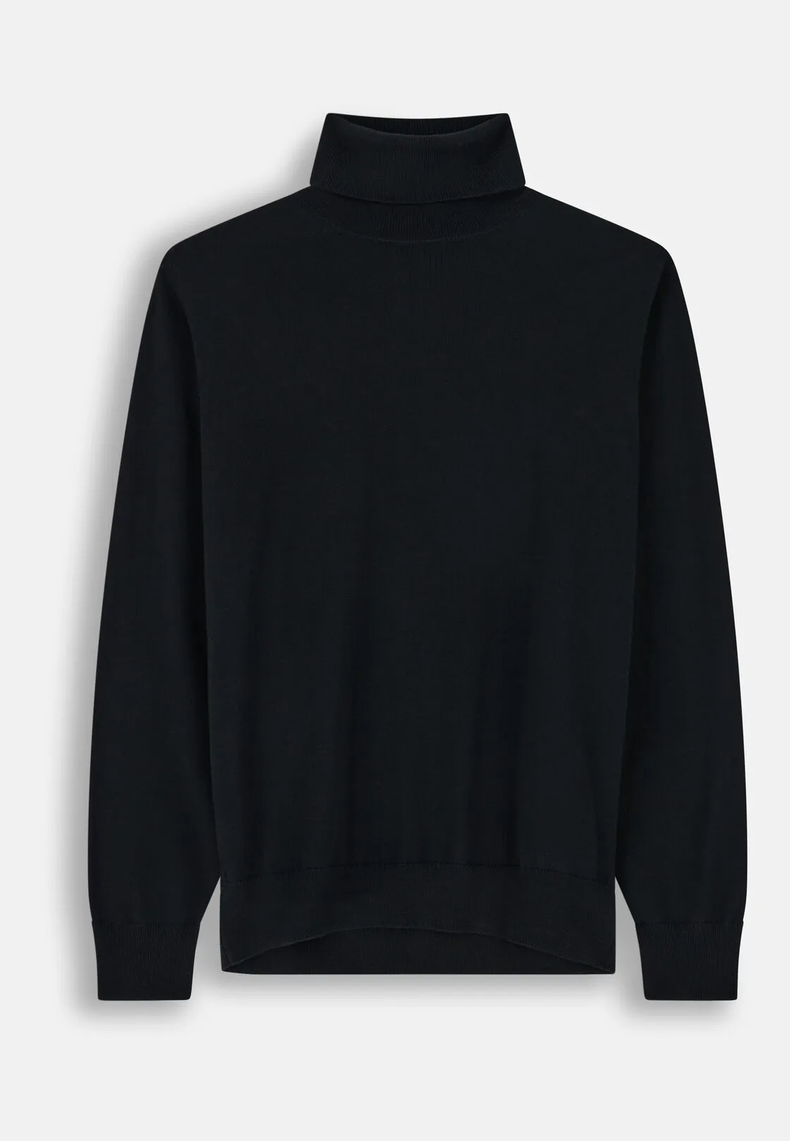 Boggi, Dolcevita In Lana Merino Extrafine, Uomo, Nero, Taglia: XXL - immagine 5