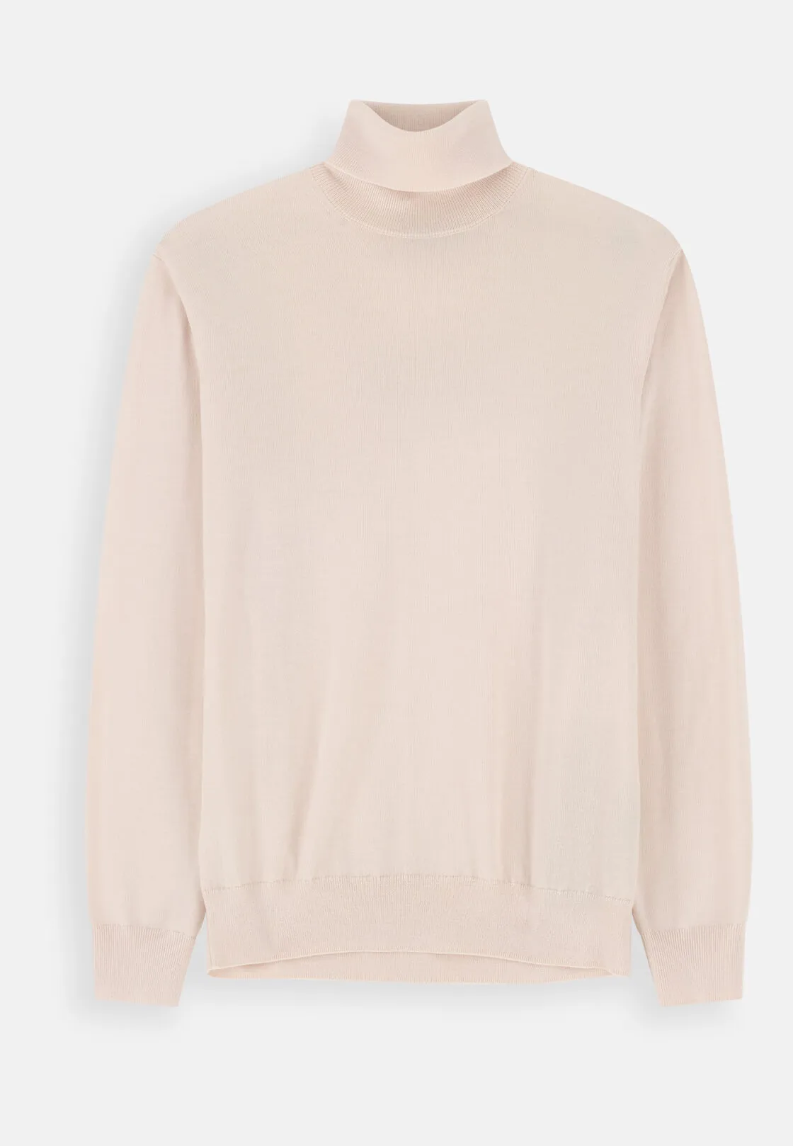 Boggi, Dolcevita In Lana Merino Extrafine, Uomo, Offwhite, Taglia: M - immagine 5