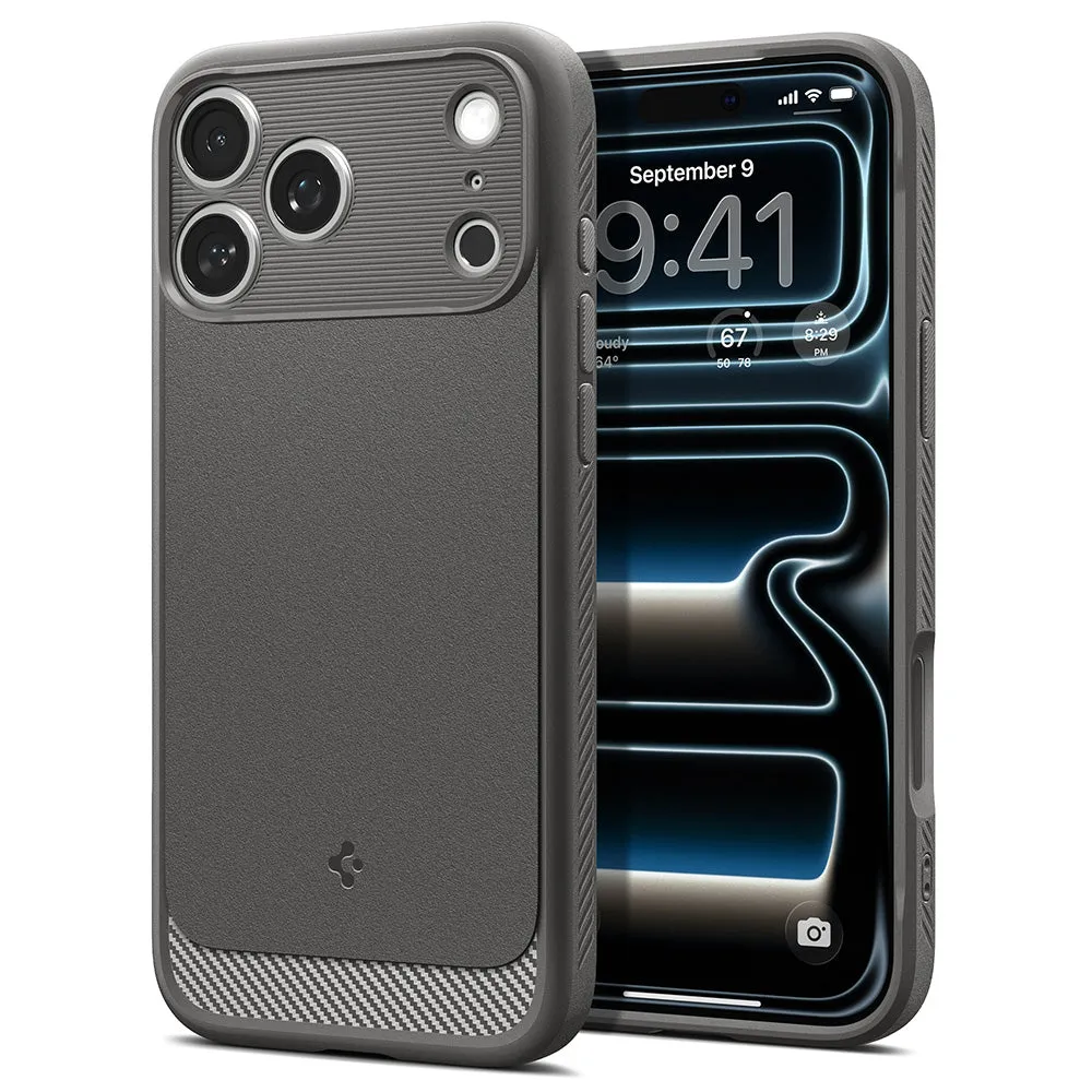 Custodia MagSafe per Apple iPhone 18 Pro / 17 Pro, Spigen, Rugged Armor, Grigio ACS12148 - immagine 1
