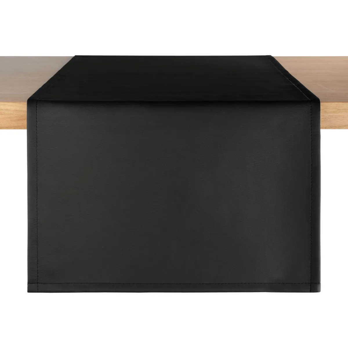 ERWIN M. Runner tavola Emporio; 40x130 cm (LxL); nero; rettangolare - immagine 1