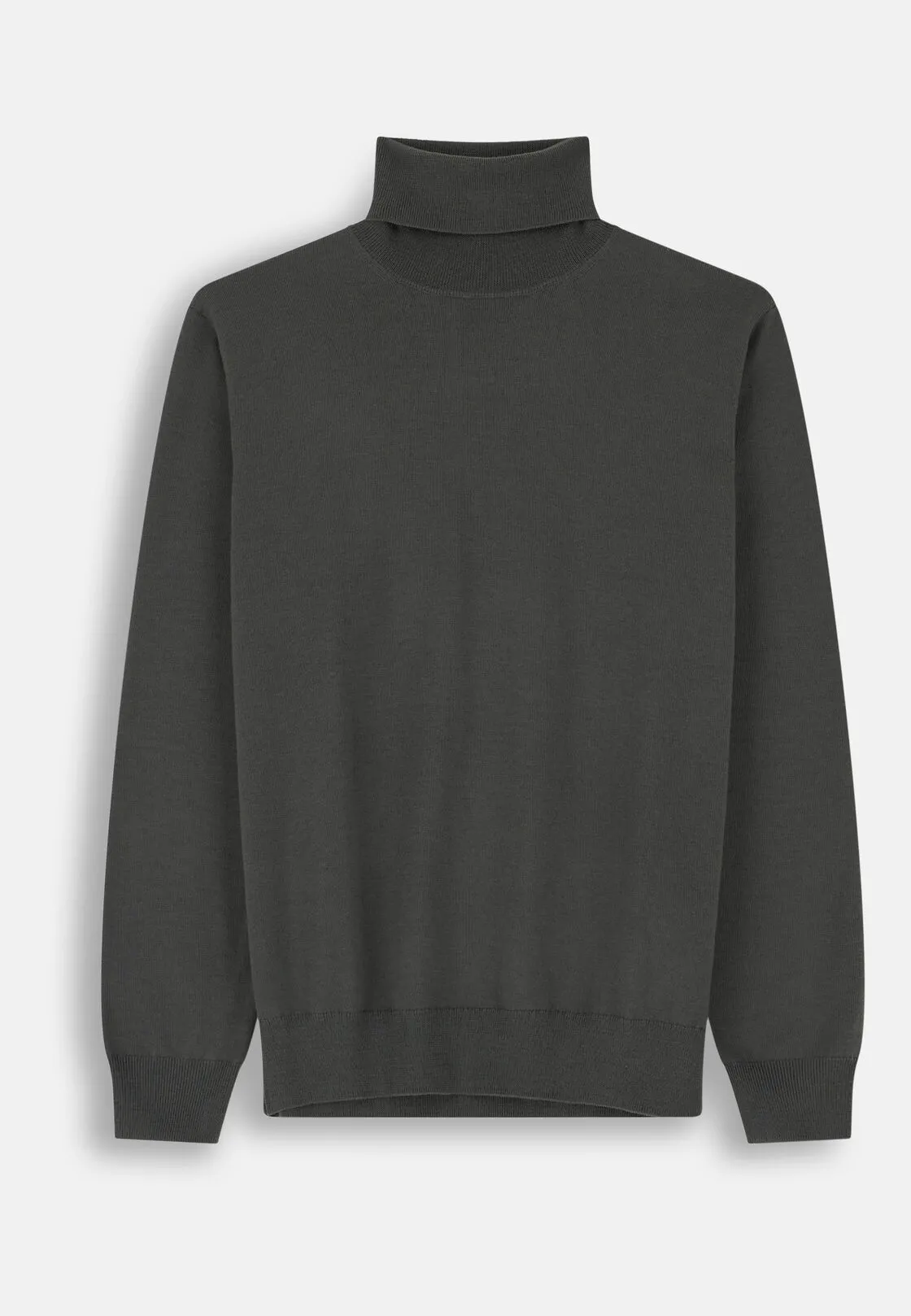Boggi, Dolcevita In Lana Merino Extrafine, Uomo, Militare, Taglia: M - immagine 5