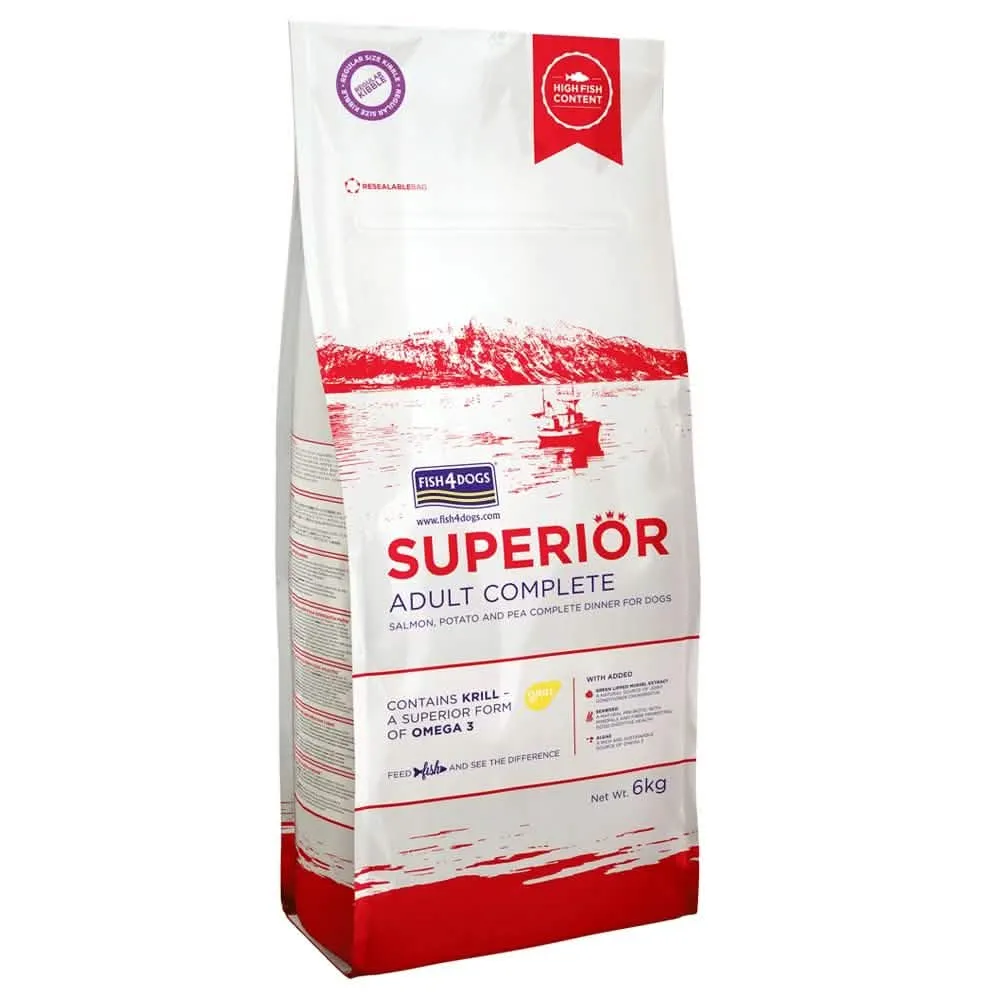 FISH4DOGS CANE SUPERIOR ADULTO SMALL 6 KG - immagine 1