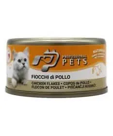 PET PROFESSIONAL GATTO ADULTO FIOCCHI DI POLLO LATTINA 70 GR - immagine 1