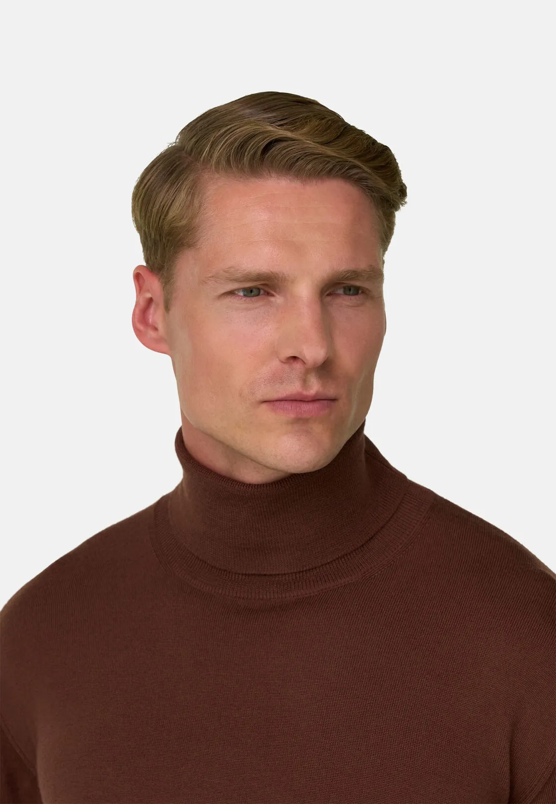 Boggi, Dolcevita In Lana Merino Extrafine, Uomo, Rouge, Taglia: L - immagine 3