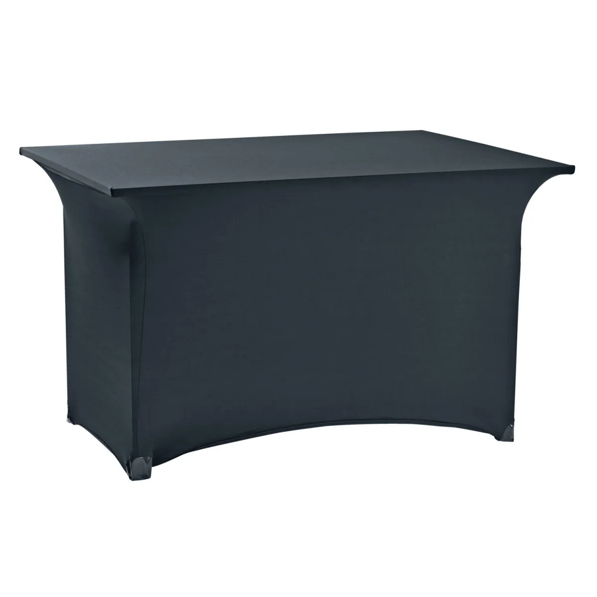 ERWIN M. Coprisedia catering Grace senza spacco; 74x120x74 cm (LxLxH); antracite; rettangolare - immagine 1