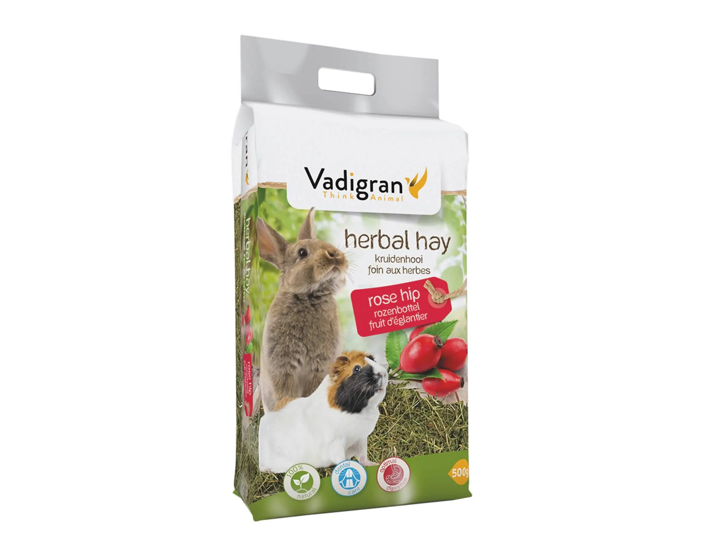 VADIGRAN FIENO CON ERBE AROMATICHE&ROSA CANINA 500 GR - immagine 1