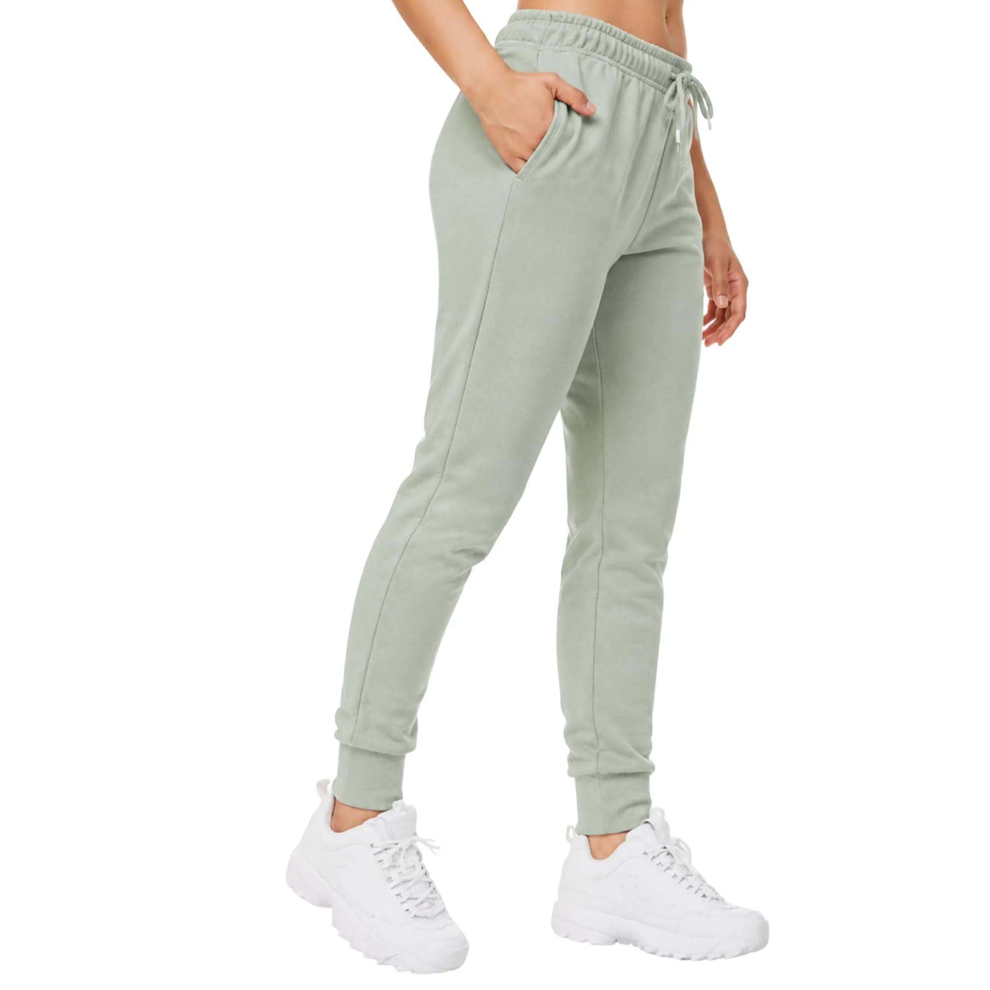ROSS CAMP Jogging Donna Cotone Pantaloni Sportivi Lunghi - immagine 3