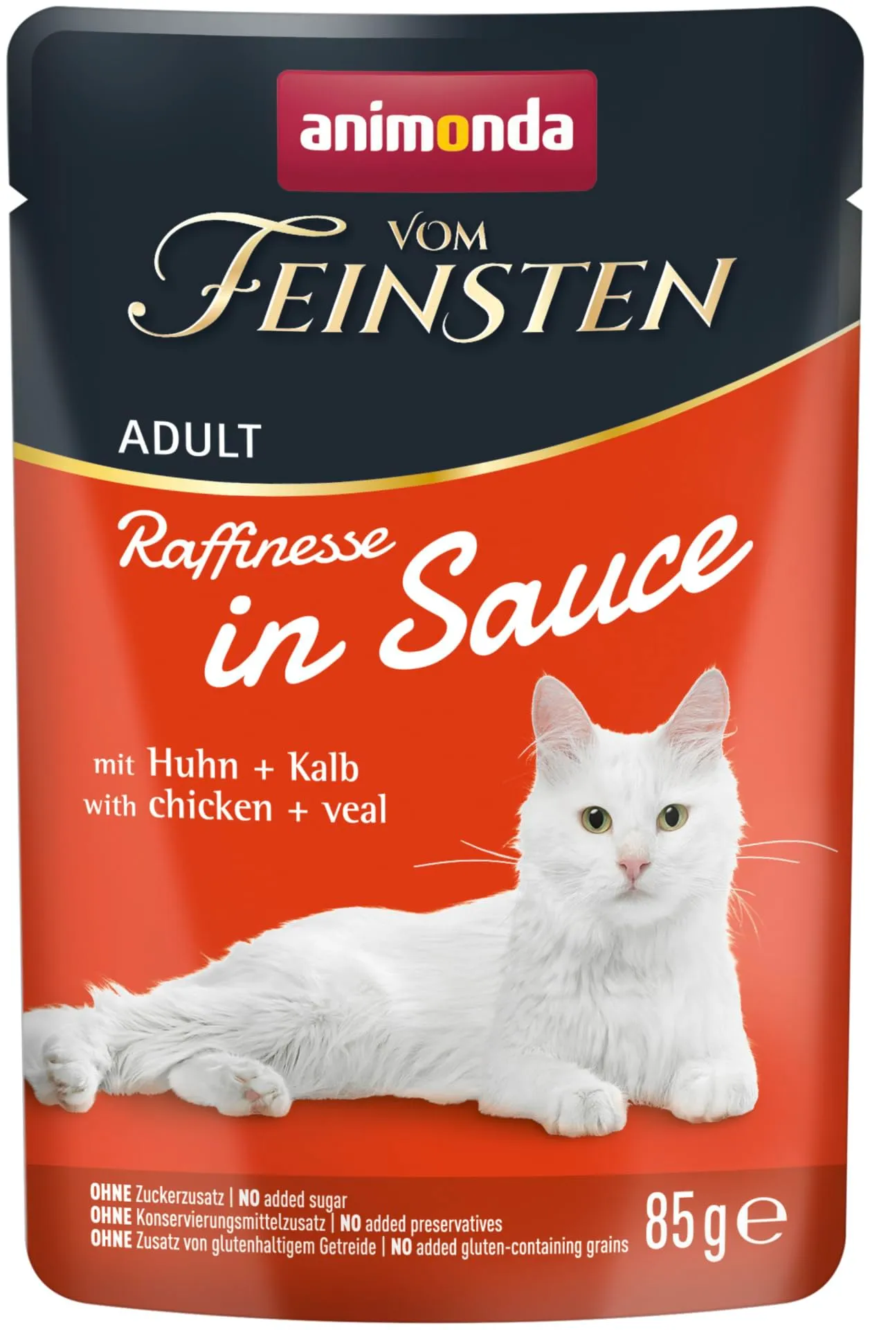 animonda Vom Feinsten Cibo umido per gatti adulti in salsa, confezione - immagine 5