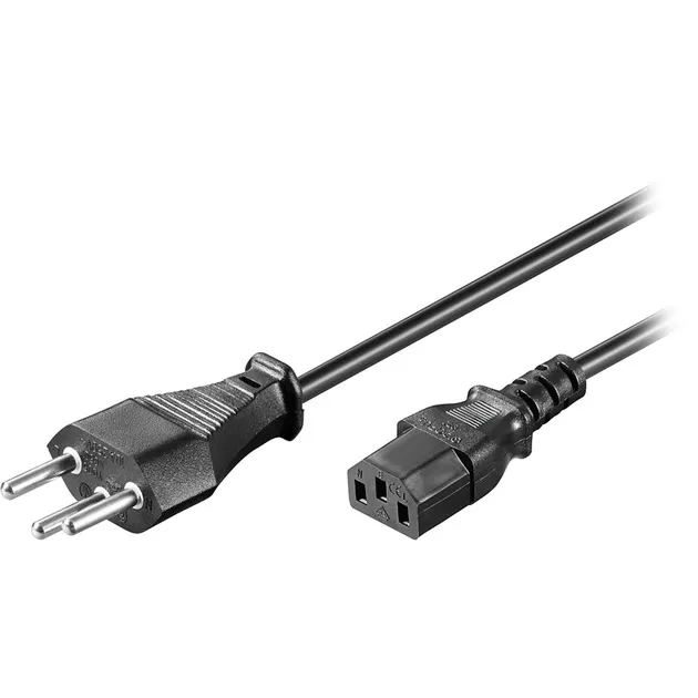 93617 cavo di alimentazione Nero 2 m SEV 1011 IEC C13 - immagine 1
