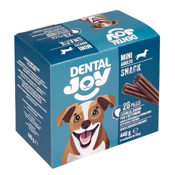 DentalJoy Dog Adult Mini Snack Dentali 28 Stick - immagine 1