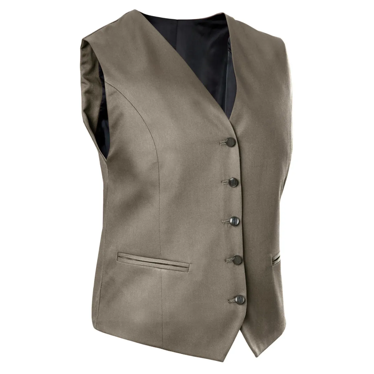 JOBELINE Gilet da cameriera Bistro; Taglia 56; tortora - immagine 1