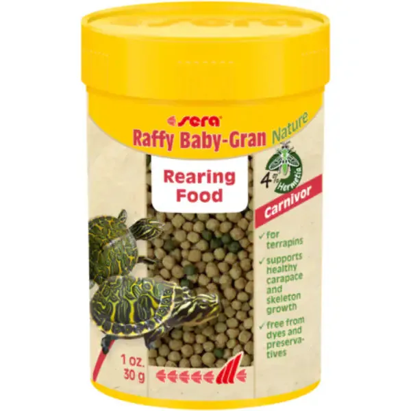 Sera Raffy Baby Gran Nature 32 gr (100 ml) - Cibo per tartarughe - immagine 1