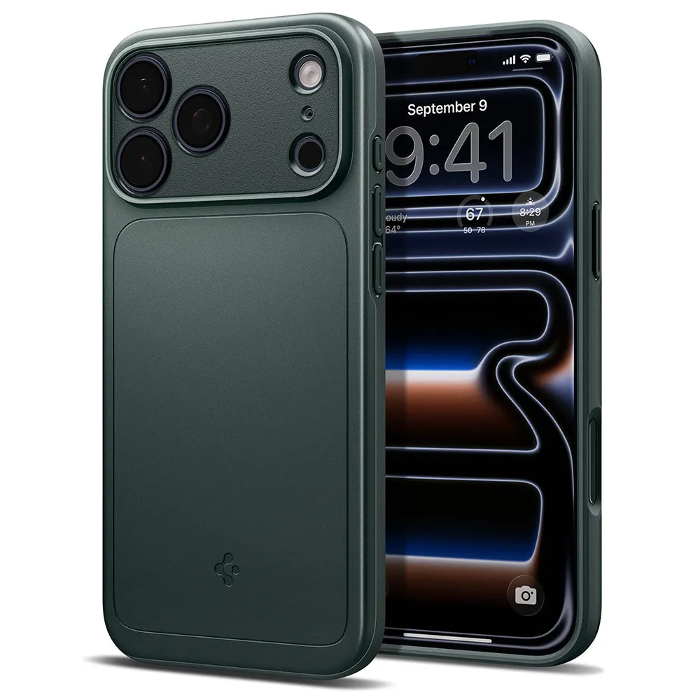 Custodia MagSafe per Apple iPhone 18 Pro / 17 Pro, Spigen, Thin Fit, Verde ACS12145 - immagine 1