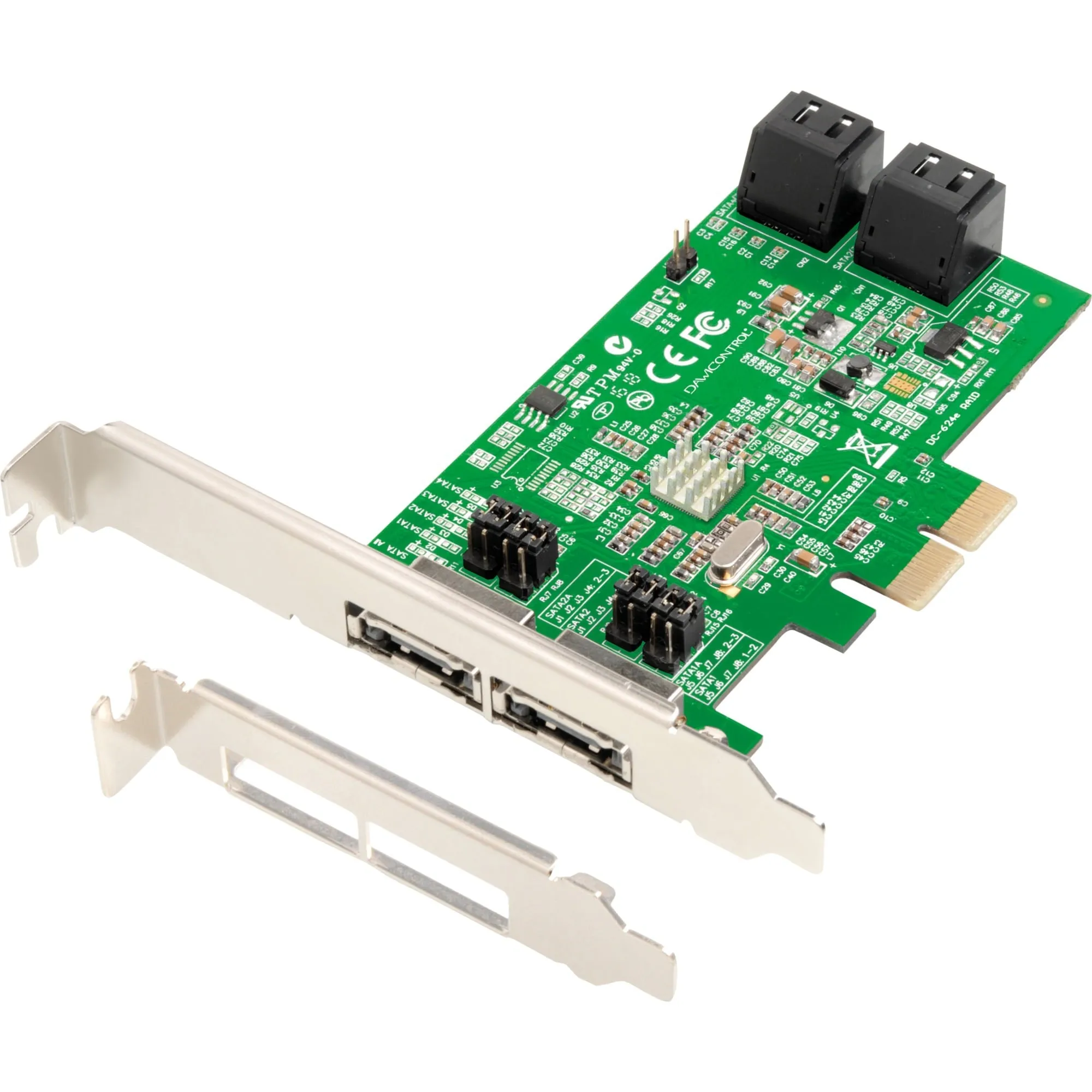 DC-624E RAID controller RAID PCI Express x2 2.0, Controllore - immagine 1