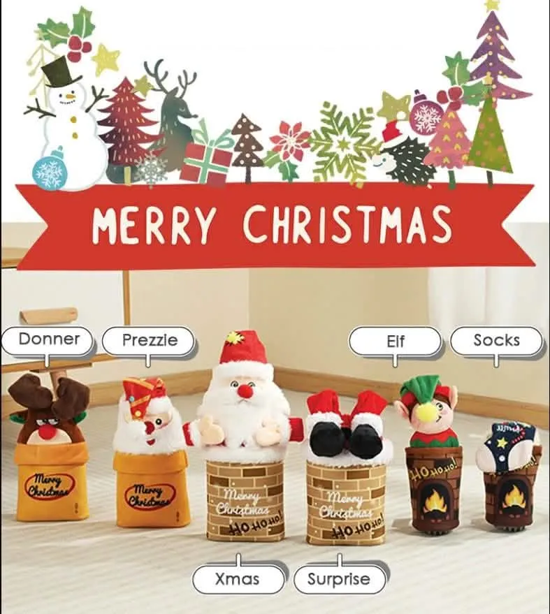 M-PETS XMAS CANE GIOCO SNACK ATTACK XMAS - immagine 1