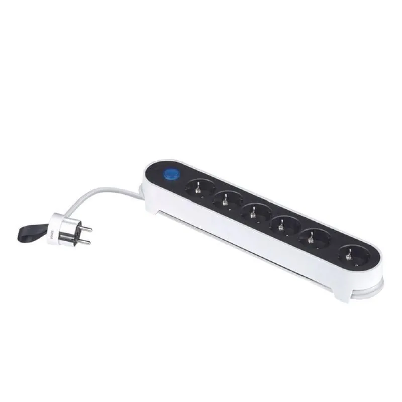 Simon Power Strip 6 prese 1,4 m - immagine 1
