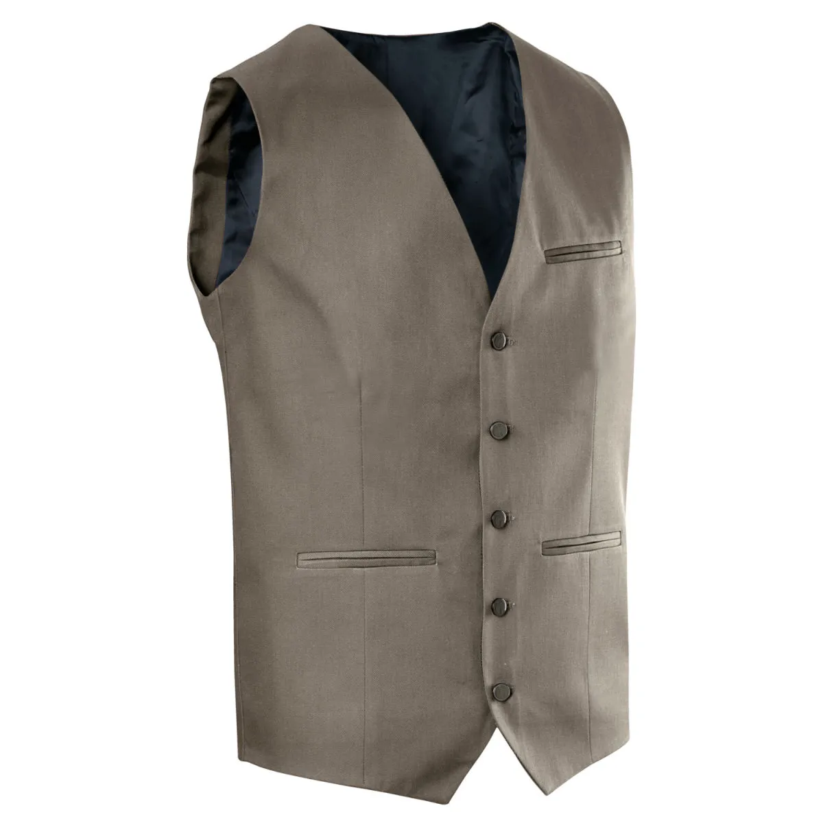 JOBELINE Gilet da cameriere Bistro; Taglia 64; tortora - immagine 1
