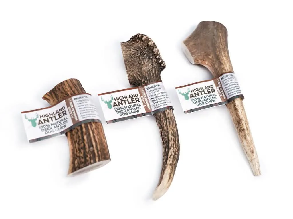 HIGHLAND ANTLER CANE SNACK CORNA DI CERVO TG. X-LARGE - immagine 1