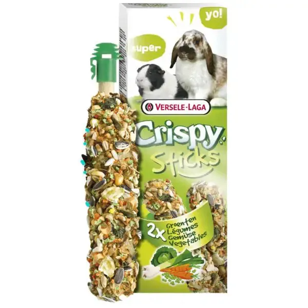 Versele Laga Crispy Sticks Legumi per conigli e cavie - Mangime per conigli - immagine 1