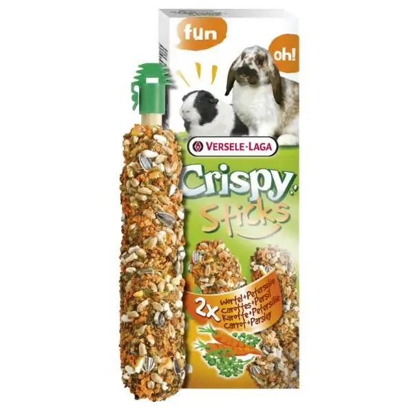 Versele Laga Crispy Sticks Per conigli e cavie - carote - Mangime per conigli - immagine 1