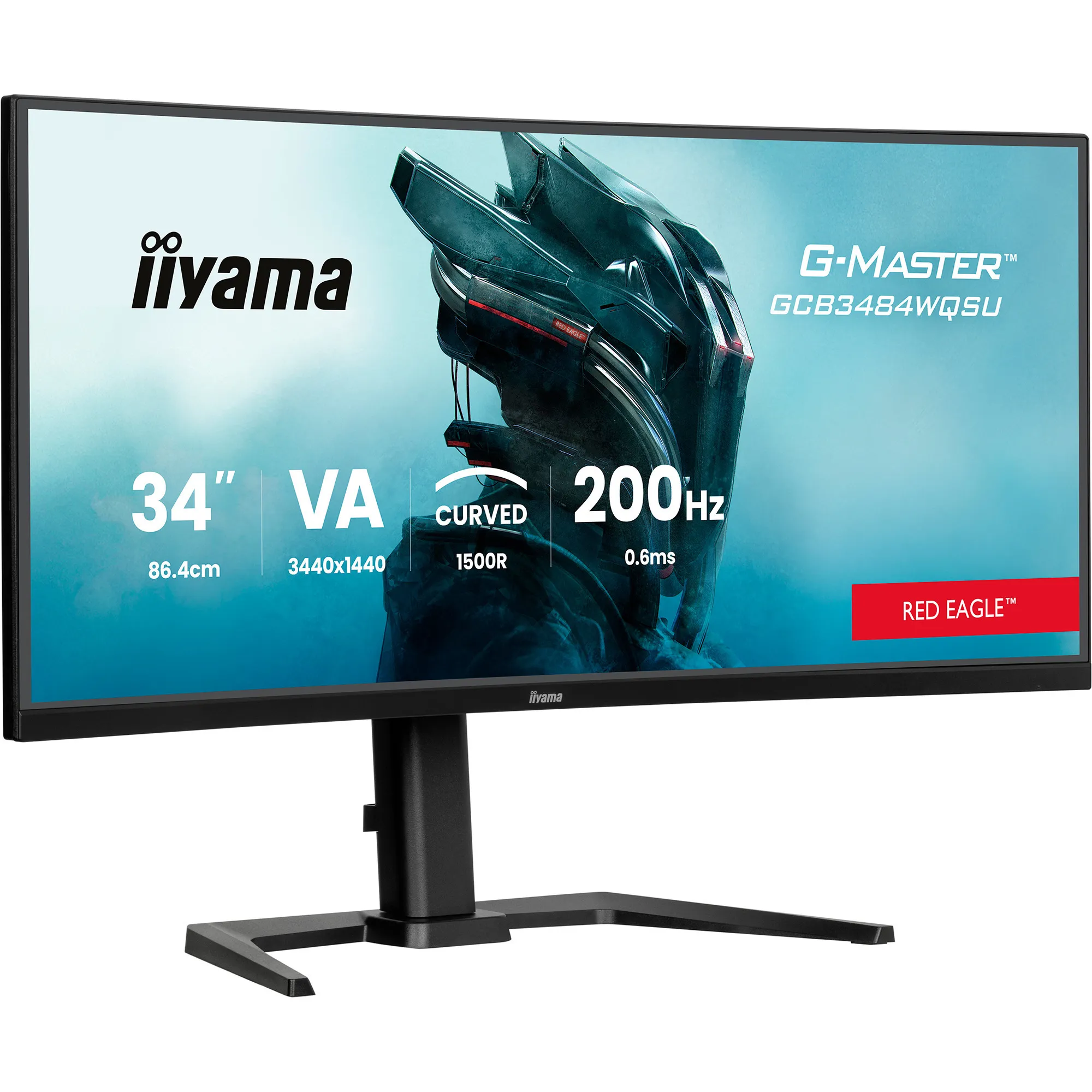 G-Master GCB3484WQSU-B2, Monitor di gioco - immagine 1