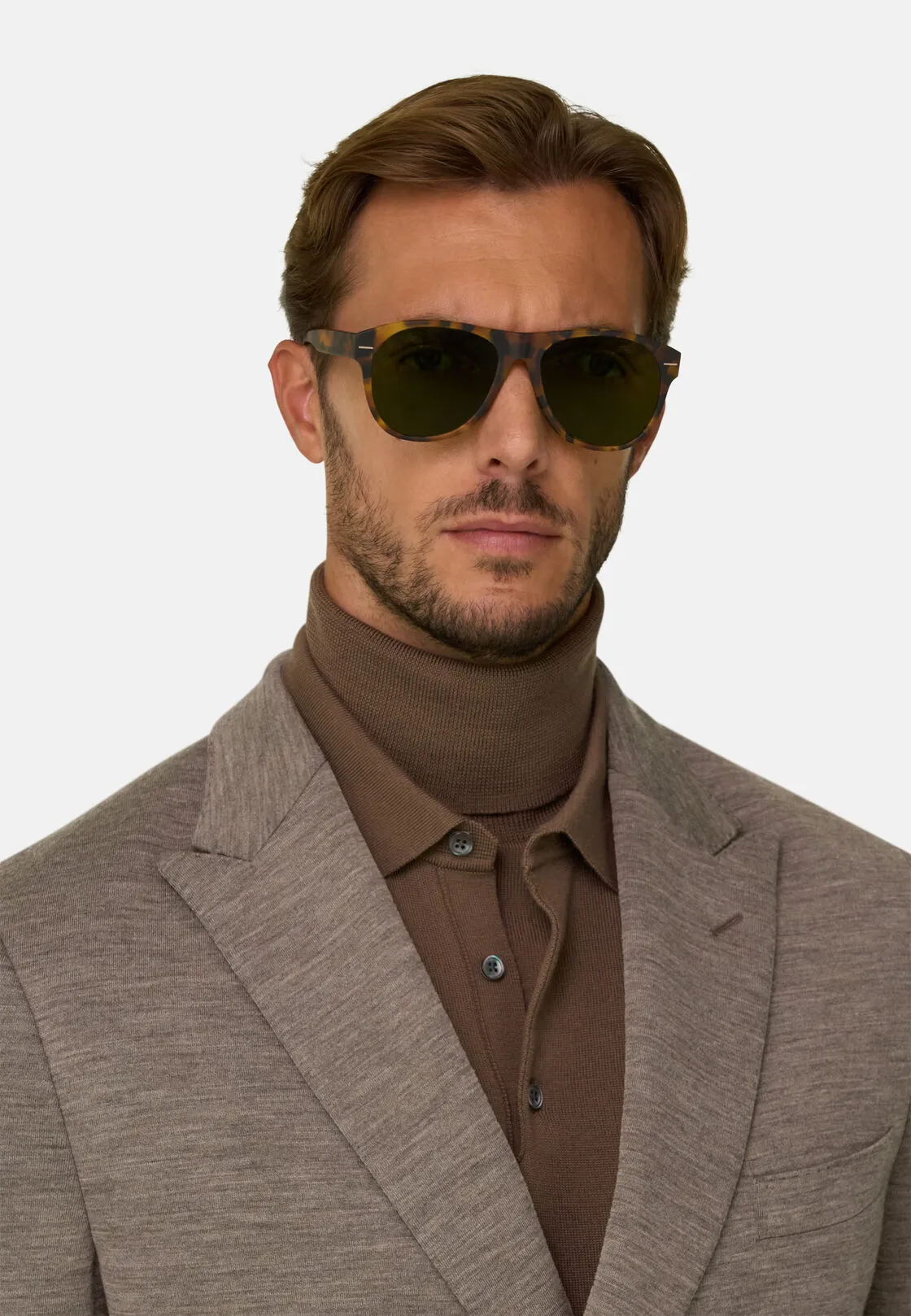 Boggi, Brooklyn | Giacca Doppio Petto In Misto Lana B Jersey, Uomo, Marrone, Taglia: 44 - immagine 3