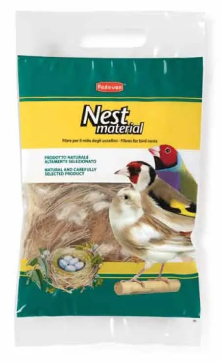 Padovan Uccelli Fibre Miste per Nido - Materiale Mix (Cocco, Sisal, Juta & Cotone) 150 gr - immagine 1