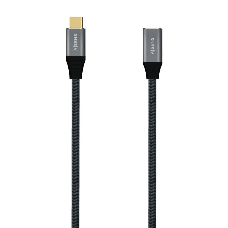 Cavo prolunga Aisens USB-C 3.2 maschio/femmina 1 m Grigio - immagine 1