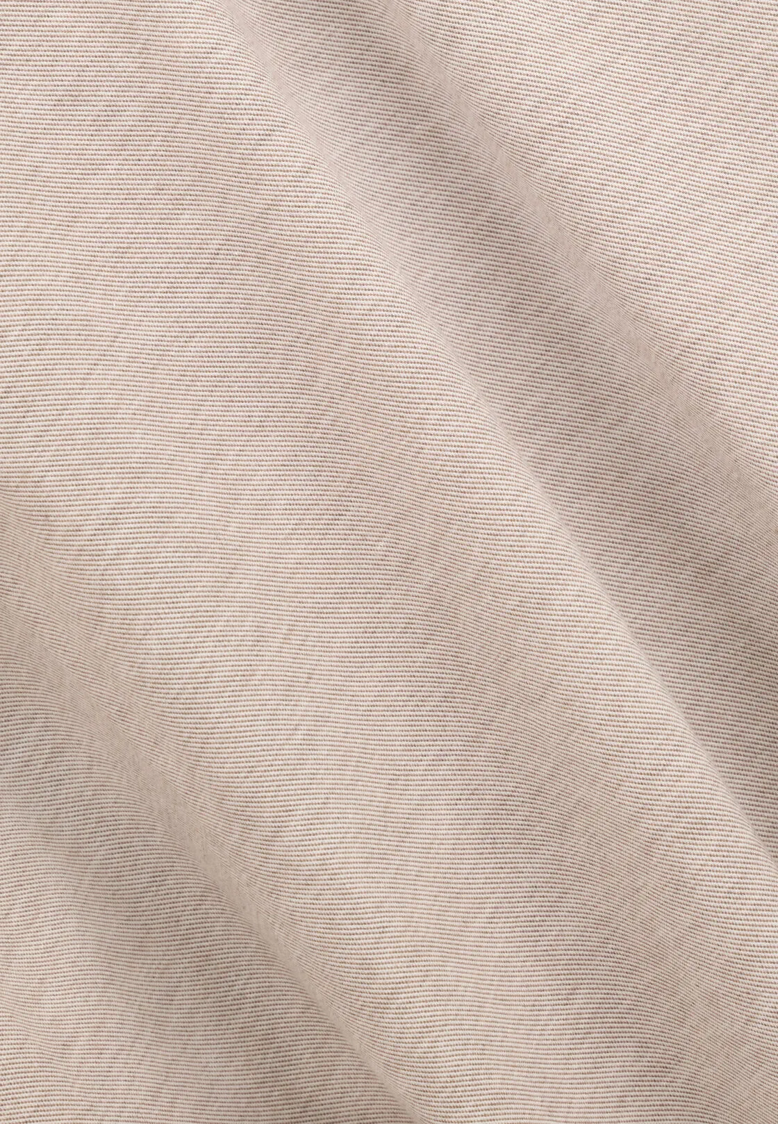 Boggi, Polo Camicia In Twill Misto Cotone Lana Regular Fit, Uomo, Marrone, Taglia: XL - immagine 5