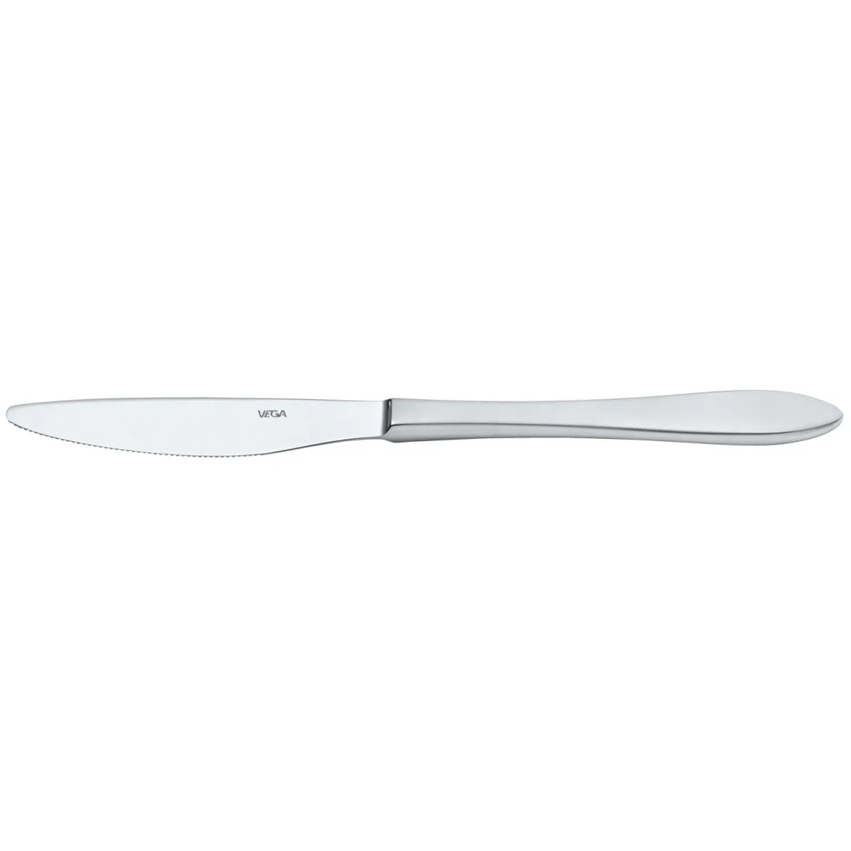 12x VEGA Coltello da tavola Salerno opaco; 22.5 cm (L); argento, manico argento; 12 pz. / Pacco - immagine 1