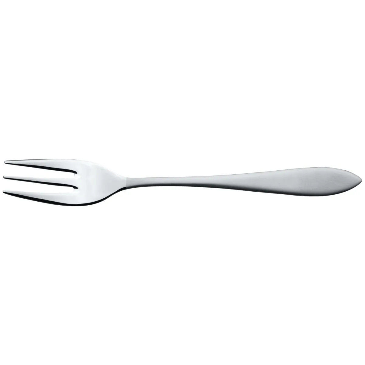 12x VEGA Forchetta da dolce Salerno opaco; 15.5 cm (L); argento, manico argento; 12 pz. / Pacco - immagine 1