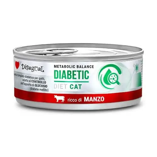 DISUGUAL GATTO DIET DIABETIC MANZO 85 GR - immagine 1