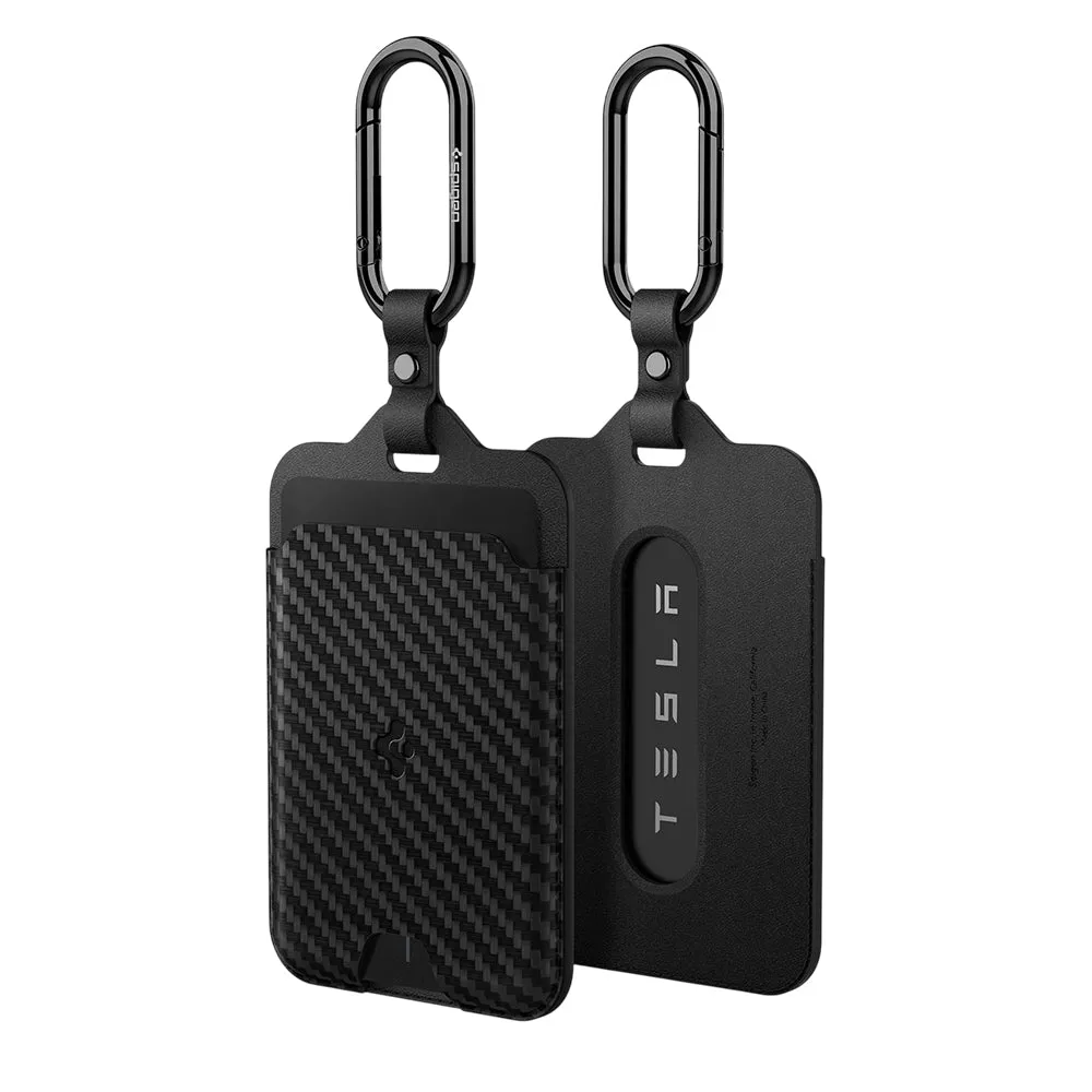 Supporto Spigen per Carte di Pagamento e Chiave Card Tesla, Set 2 pezzi, Nero ACP08794 - immagine 1