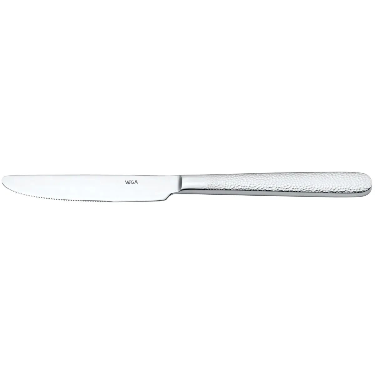 12x VEGA Coltello da tavola Martello; 22.7 cm (L); argento, manico argento; 12 pz. / Pacco - immagine 1