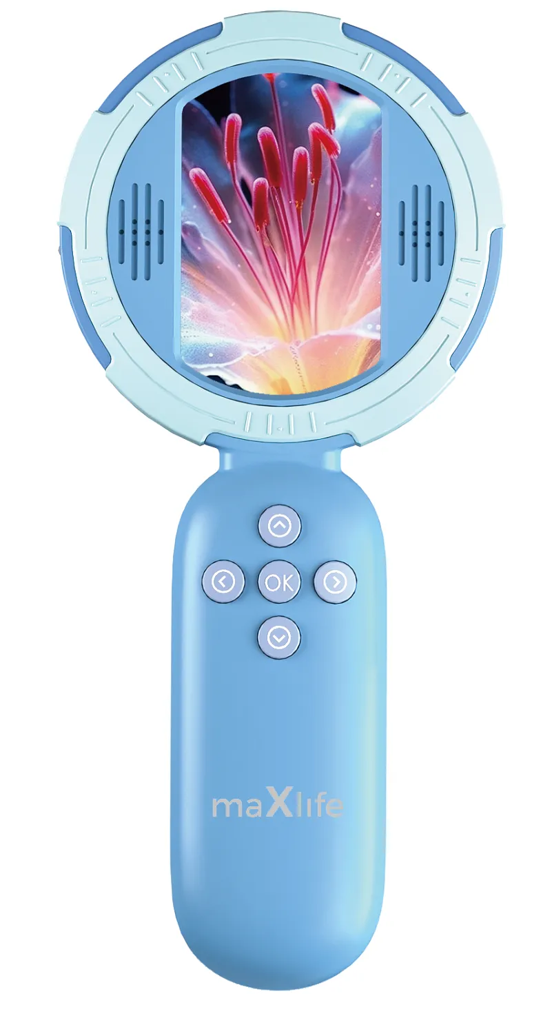 Microscopio MaXlife MXDM-100, Blu - immagine 1