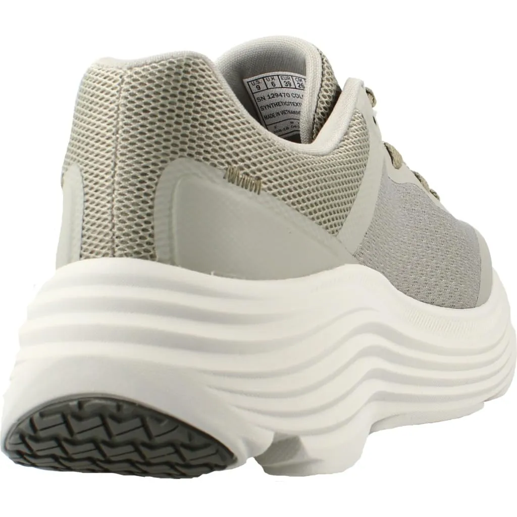 Skechers Donna Max Cushioning Endeavour Canova Trainers, Olive Synthetic, 38.5 EU - immagine 3