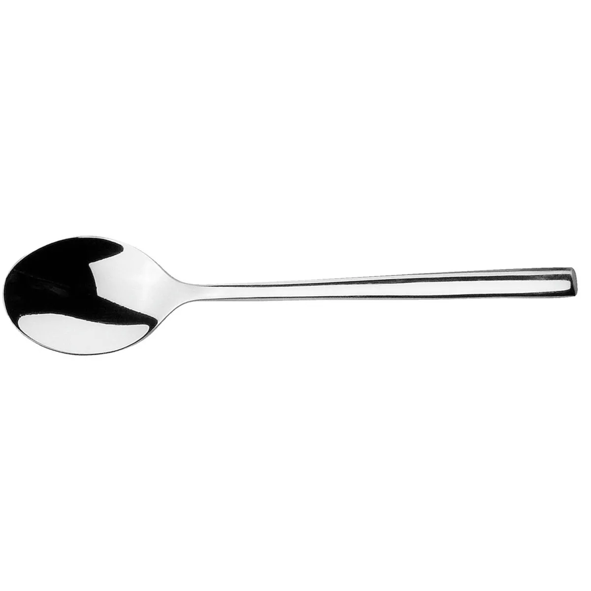 12x VEGA Cucchiaino tè London; 14.1 cm (L); argento, manico argento; 12 pz. / Pacco - immagine 1