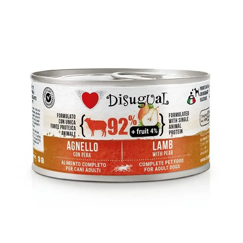 DISUGUAL CANE FRUIT (Fresh Fruit Plus) ADULTO AGNELLO & PERA LATTINA 150 GR - immagine 1