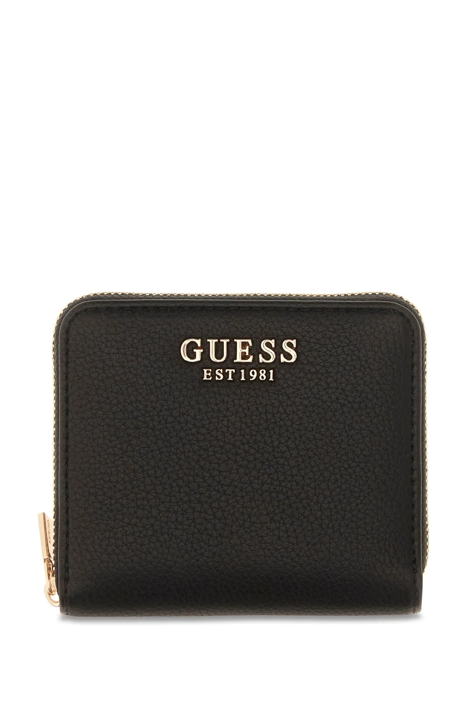 GUESS Donna Portafoglio Zip Around Melody Slg Small Zip Around Nero - immagine 1