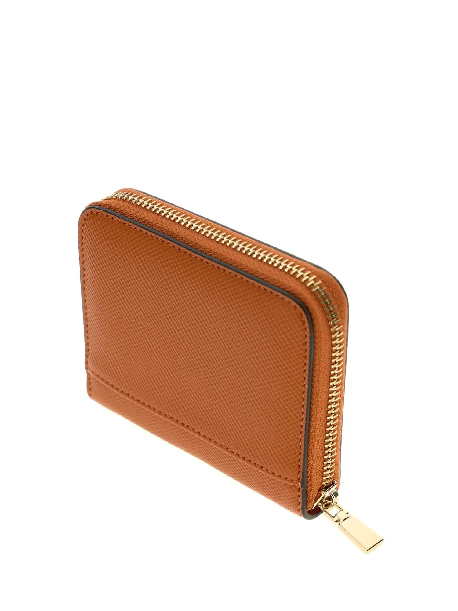 GUESS Donna Portafoglio Zip Around Danielle Slg Small Zip Around Arancione - immagine 3