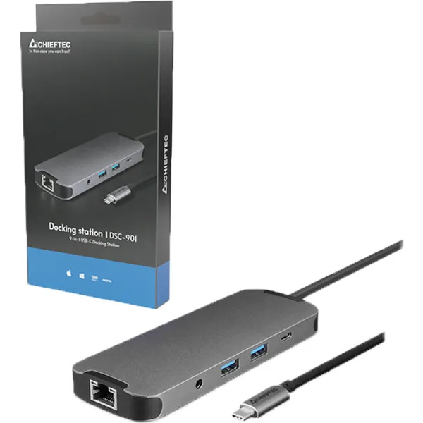 DSC-901 docking station per dispositivo mobile Grigio - immagine 1